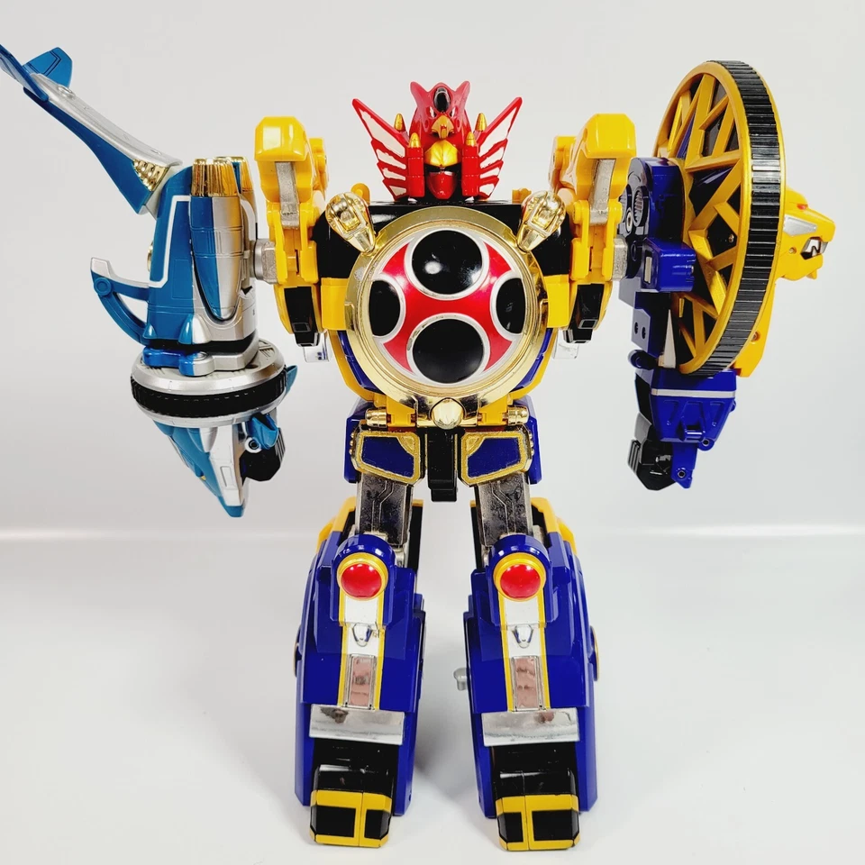 Power Rangers Ninja Storm Hurricaneger DX Senpuujin Megazord Ninjazord BANDAI - Imagem 2 de 4