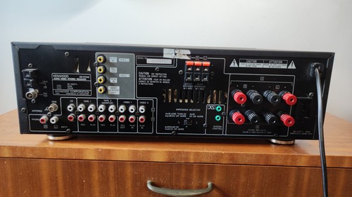 Kenwood KR-V7040 Audio Video Stereo Receiver 110W Black Tested Working See Video - Picture 12 of 18