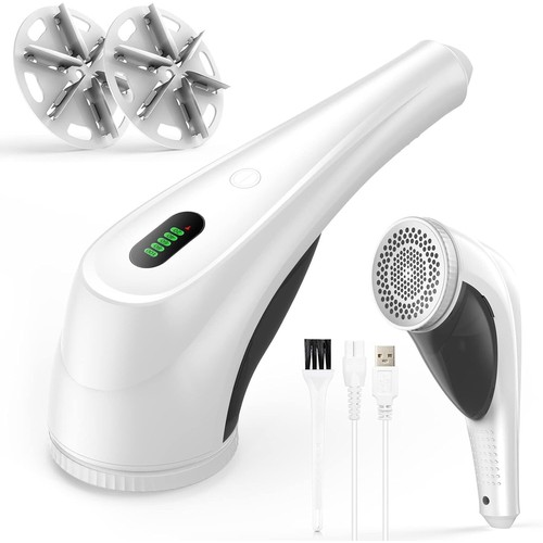 Fusselrasierer Elektrisch USB Aufladbar Tragbarer Fusselentferner Akku mit LED - Bild 12 von 12