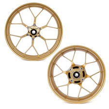 Posteriore + Anteriore Lega Cerchione ORO per Honda CBR1000RR SC59 08-16 Y9