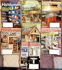 Family Handyman Magazine LOT 7 Issues 2017 Home Repair Improvement DIY Projects