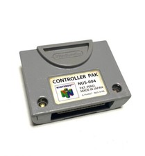 Nintendo 64 Controller pak pack NUS-004 N64 Memory Card Tested from Japan