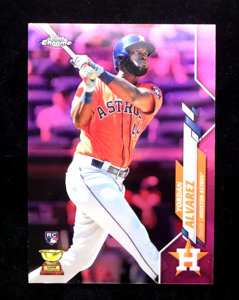 2020 Yordan Alvarez RC Cup Refractor Topps Chrome Rookie Astros