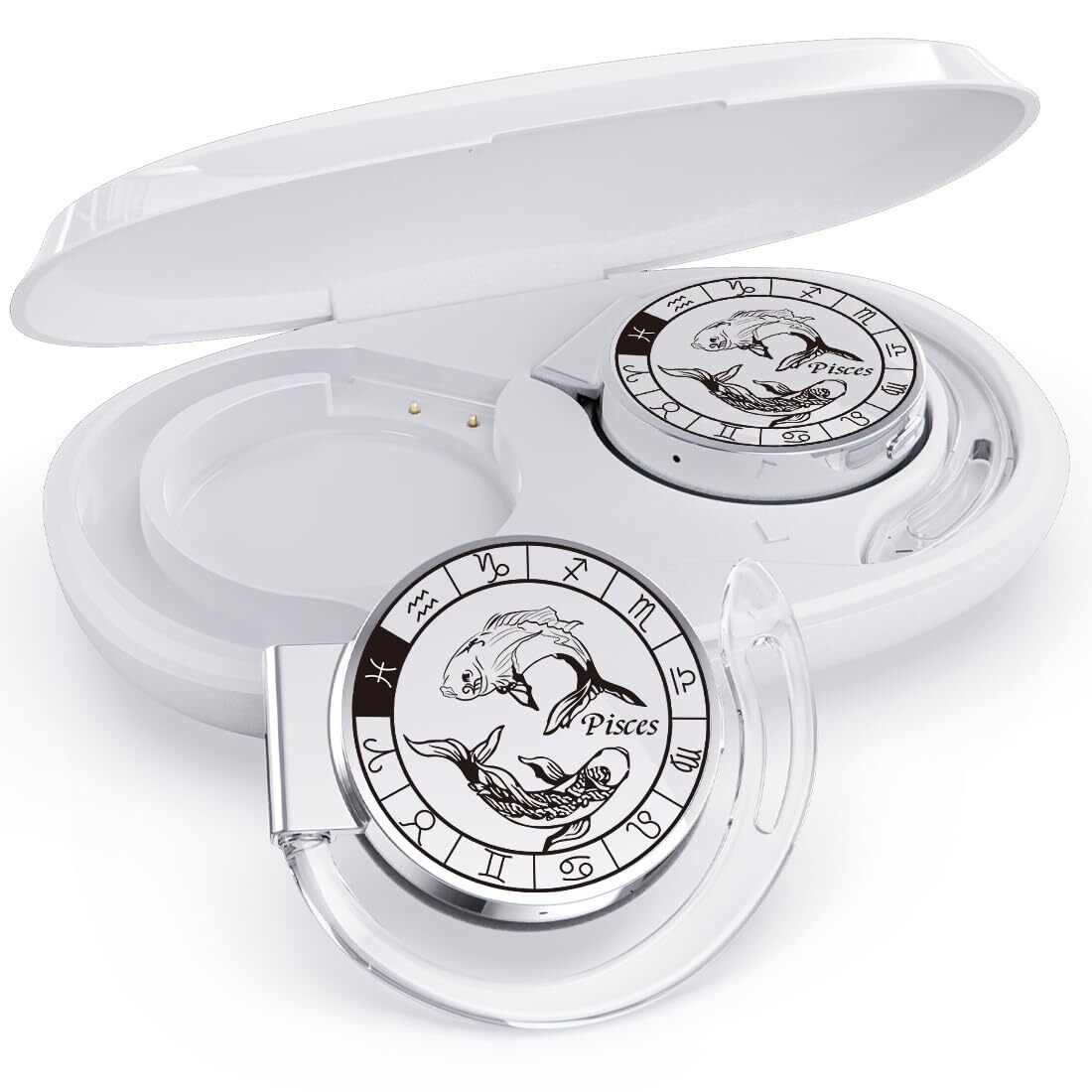 On-Ear Headphones Bluetooth V5.3, Open Ear Earphones Wireless with Earhooks, ...-image