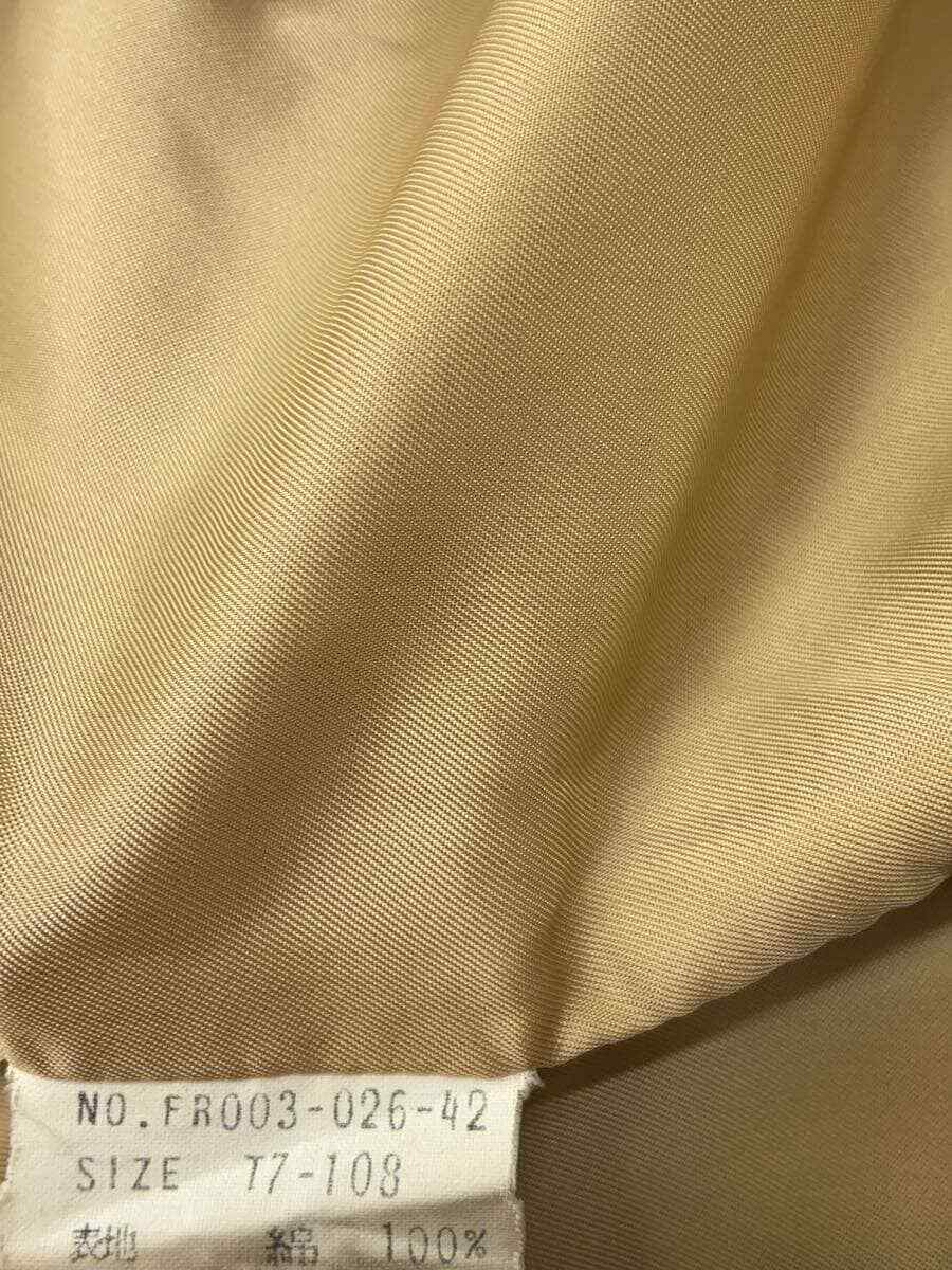 Cappotto YVES SAINT LAURENT BEG beige cotone dal Giappone '033