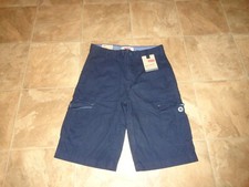 Boy's Levi's Rip Stop Cargo Shorts Navy Blue Size 12 NWT