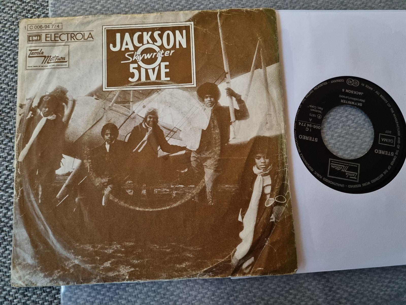 7"" Single The Jackson Five 5ive/ Michael Jackson - Skywriter Vinyl Germany
