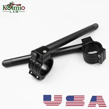 Clip-On Fork Tube Adjustable Handlebar Fit for GSXR600/750/1000/1300 GSXR1100