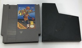 Authentic Magic Johnson's Fast Break (Nintendo NES) Game Cartridge Tested Works
