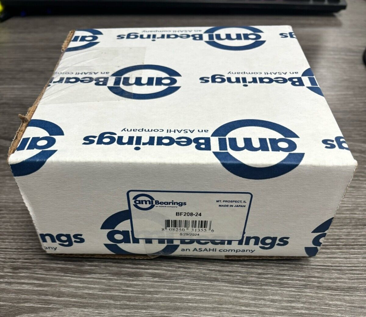 1-1&sol;2" 4 Bolt Flange Mount Ball Bearing BF208-24 AMI Bearings 1-1&sol;2" Bore