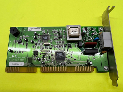 Media Surf MS-2820 56K ISA Modem Card Free Shipping
