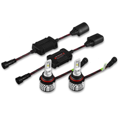 Alla Lighting LED 9007 Headlight High Low Conversion Kits Headlamp Bulbs White - Picture 5 of 10