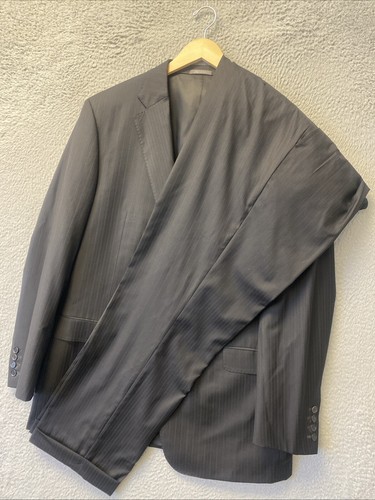 Daniel Cremieux Loro Piana 44L Black Super 170's suit USA /133-9 - Picture 2 of 20