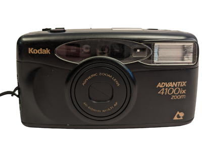 Kodak ADVANTIX 4100ix zoom コンパクトカメラ Kodak Advantix 4100ix Zoom Vintage Point & Shoot APS Film