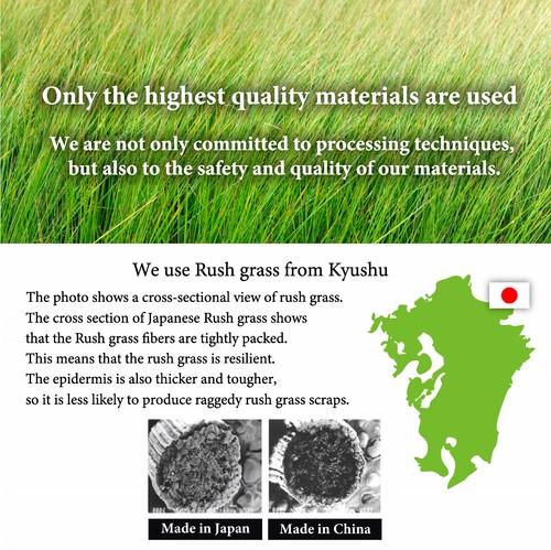 IKEHIKO Tatami mat Japanese rush grass Carpet Area Rug Non-slip Plaid Asian 3904 - Bild 9 von 12