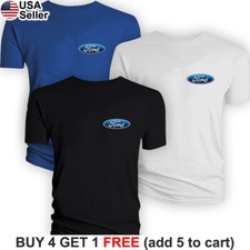 Ford T-Shirt Chest Logo Sport Mustang Cobra Performance F150 F-150 Truck BFD04