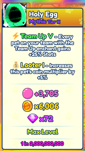 🟢Online🟢Pets Bubble Gum Simulator Infinity | Roblox - Cheap & Fast Delivery - Afbeelding 35 van 86