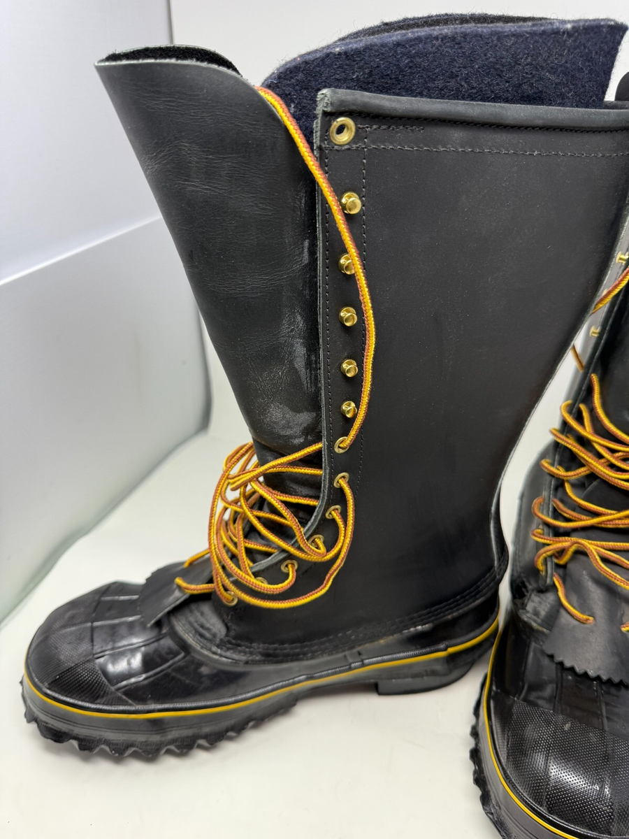 Hoffman LaCrosse Hunting Boots USA Made Size 10 Black  display picture 1