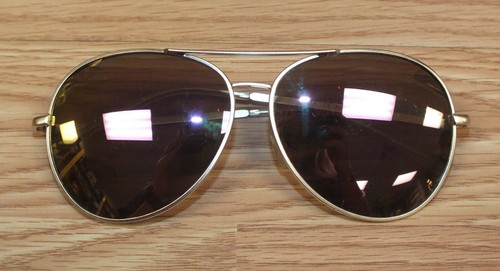 NEXT Brand Aviator Style Gold Tone Women's Fashion Sunglasses **READ** - Picture 2 of 4