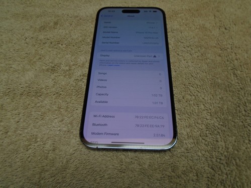 Apple iPhone 14 Pro Max, 1tb, Purple, Carrier Unlocked, Excellent!!! - Afbeelding 11 van 15