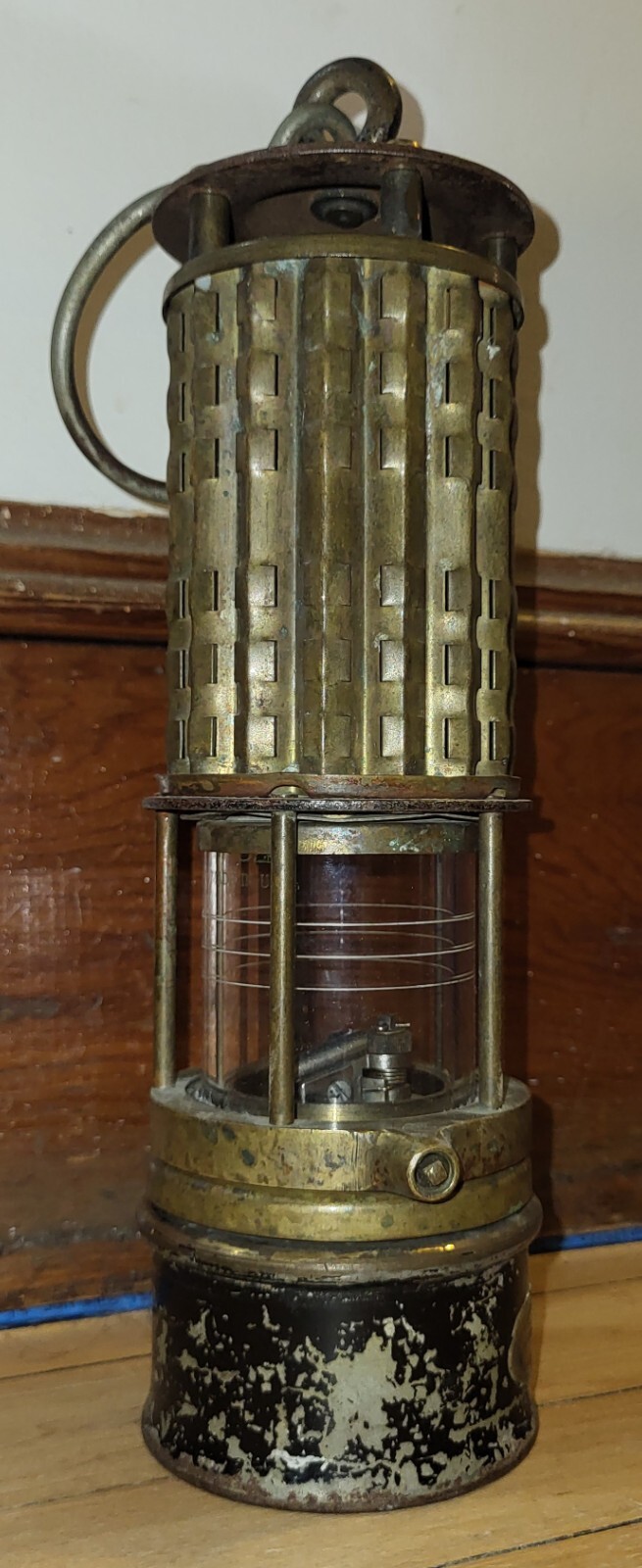 Vintage Mine Safety Appliance Co. Wolf Coal Miners Mining Flame Safety