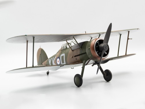 ICM 32040 Plastik Modellflugzeug Bausatz Doppeldecker Maßstab 1:32 Gloster Gladiator Mk.1 - Bild 15 von 19
