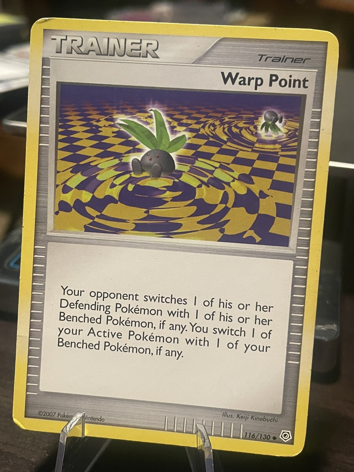 Pokemon TCG Card 2007 Diamond & Pearl - Warp Point 116/130