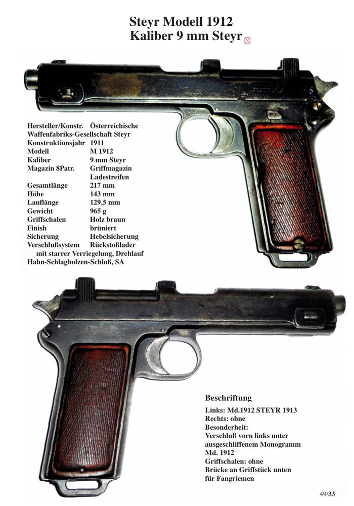 Thumbnail - Faustfeuerwaffen Der Polizei Und Gendarmerie Deutschen Reich Bis 1945