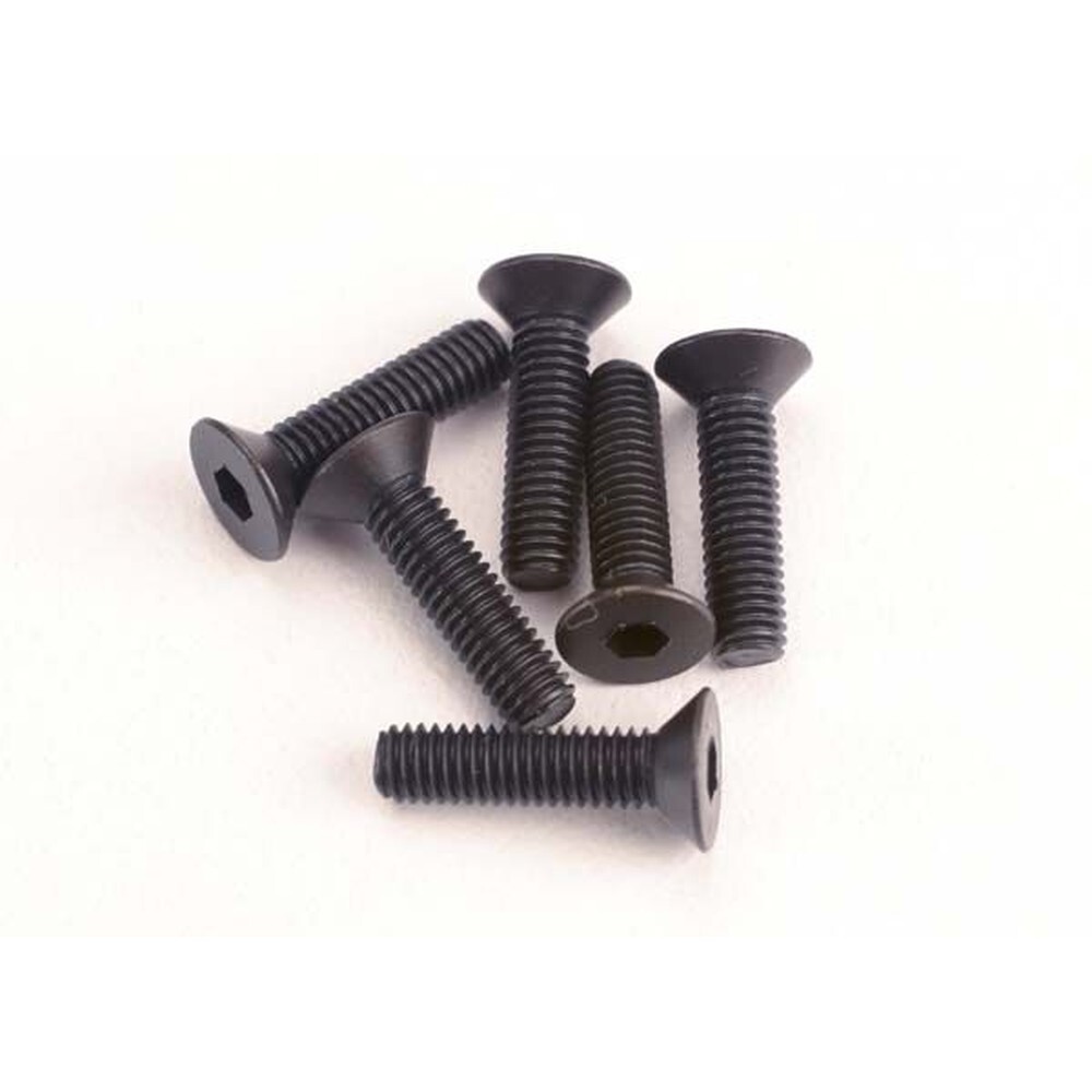 Traxxas 3X12mm Flat Head Screws (6) Traxxas 3X12mm Flat Head Screws (6)
