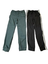 Gap  Old Navy 2 Pairs of Boy's Cotton Pants Green  Black Size XL EUC