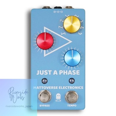 Mattoverse Electronics Just A Phase Blue Phaser Gitarrenpedal