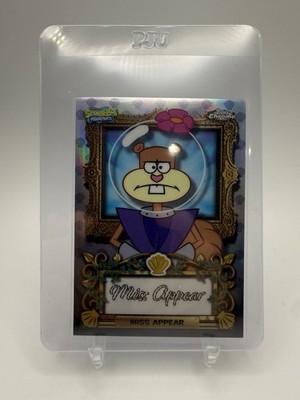 SpongeBob SquarePants Topps Chrome Miss Appear