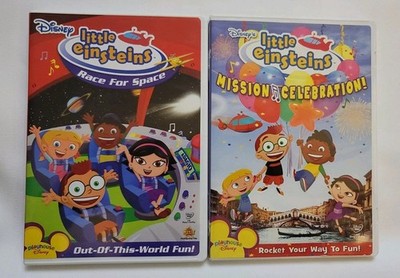 *Lot of 2* Disney Little Einsteins DVDs- Mission Celebration and Race For Space