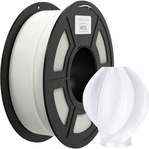 (Clear)PETG Filament 1.75mm 3D Printer Filament 1kg(2.2lbs) Higher Toughness TDW - Zdjęcie 8 z 8