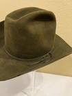Stetson 3X Beaver XXX Felt Hat 7 1/4 VTG Vintage Dark Olive Green VERY NICE! — photo 5