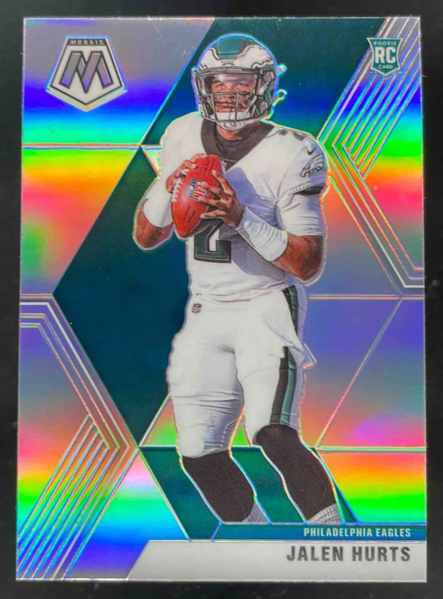 2020 Panini Mosaic Prizm Silver #222 Jalen Hurts RC
