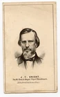 CDV Civil War Paymaster General, mayor, J.C. Knight, Providence, Rhode Island