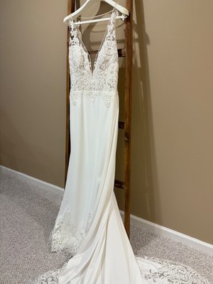 pronovias erandi wedding dress size 12