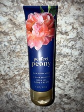 BATH BODY WORKS PERFECT PEONY BODY CREAM 8 OZ/226 G NEW