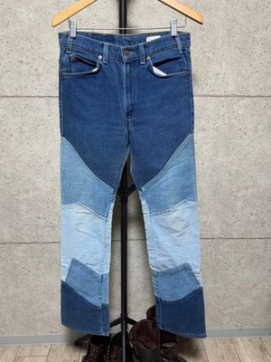 Levi's 517 Vintage Bootcut Denim W32 Mehrfarbig Used Patchwork 90er