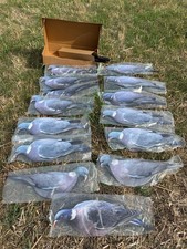 Set of 14 Wood Pigeon Silhouette Decoys