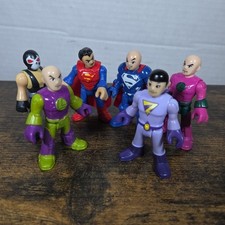 Imaginext Super Heroes DC Superman Lex Luthor Lote de 6 379