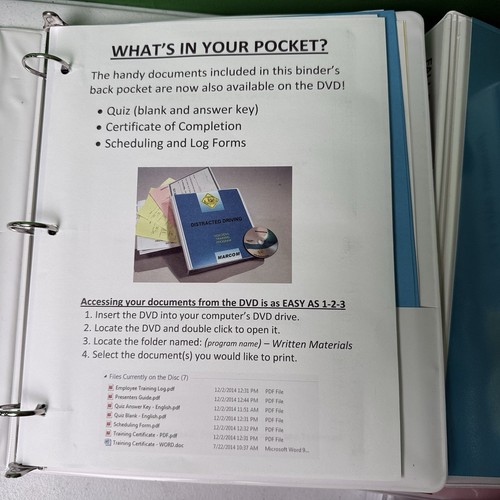 Marcom V000ASB9EO Asbest Awareness DVD Programm - Bild 3 von 5