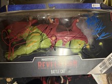 Masters of the Universe Revelation Battle Cat Action Figure Signed Kevin smith