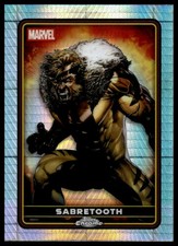 2025 Topps Chrome Marvel Deadpool Sabretooth #7 Prism Refractor