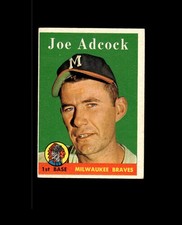 1958 Topps 325 Joe Adcock VG #D1,516367