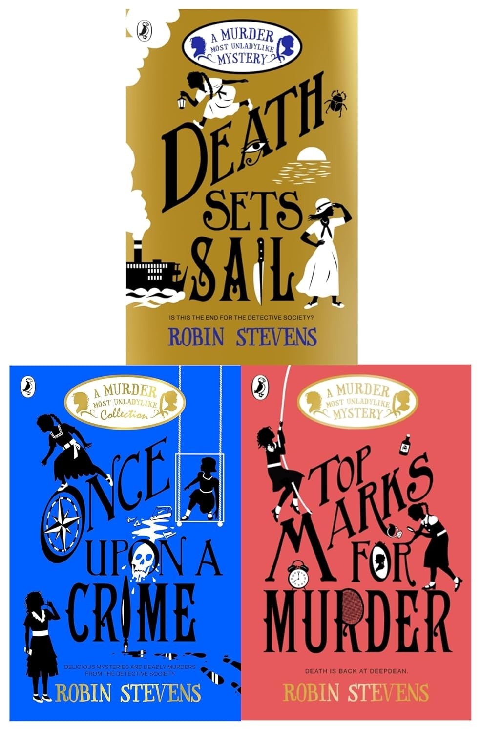 A Murder Most Unladylike Mystery Series 3 Books Collection Set By Robin Stevens