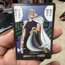 One Piece Bandai Don!! Card Silvers Rayleigh Japanese Regular Card