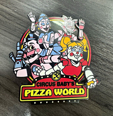 Circus Baby's Pizza World Five Nights at Freddy's Enamel Pin Pinback
