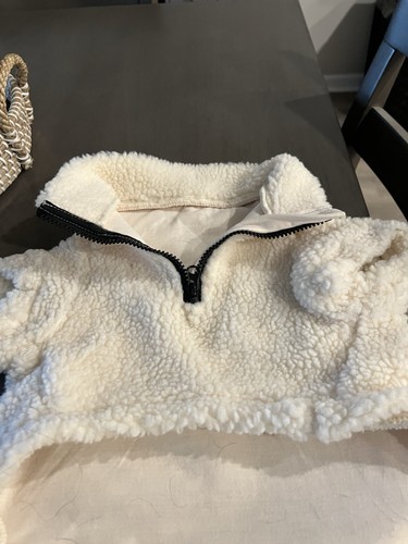 Puppy Fleece Sweater Size Medium Dog Jacket